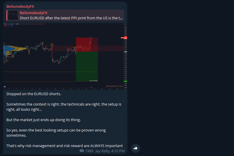 Trade stop loss